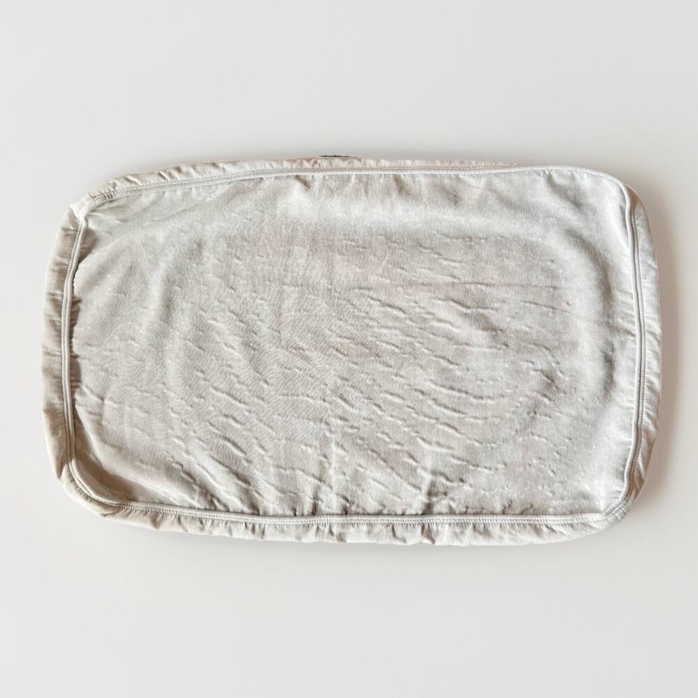 Lovesac Sactional Sky Grey Corded Velvet Standard BACK Pillow Cover 35x23